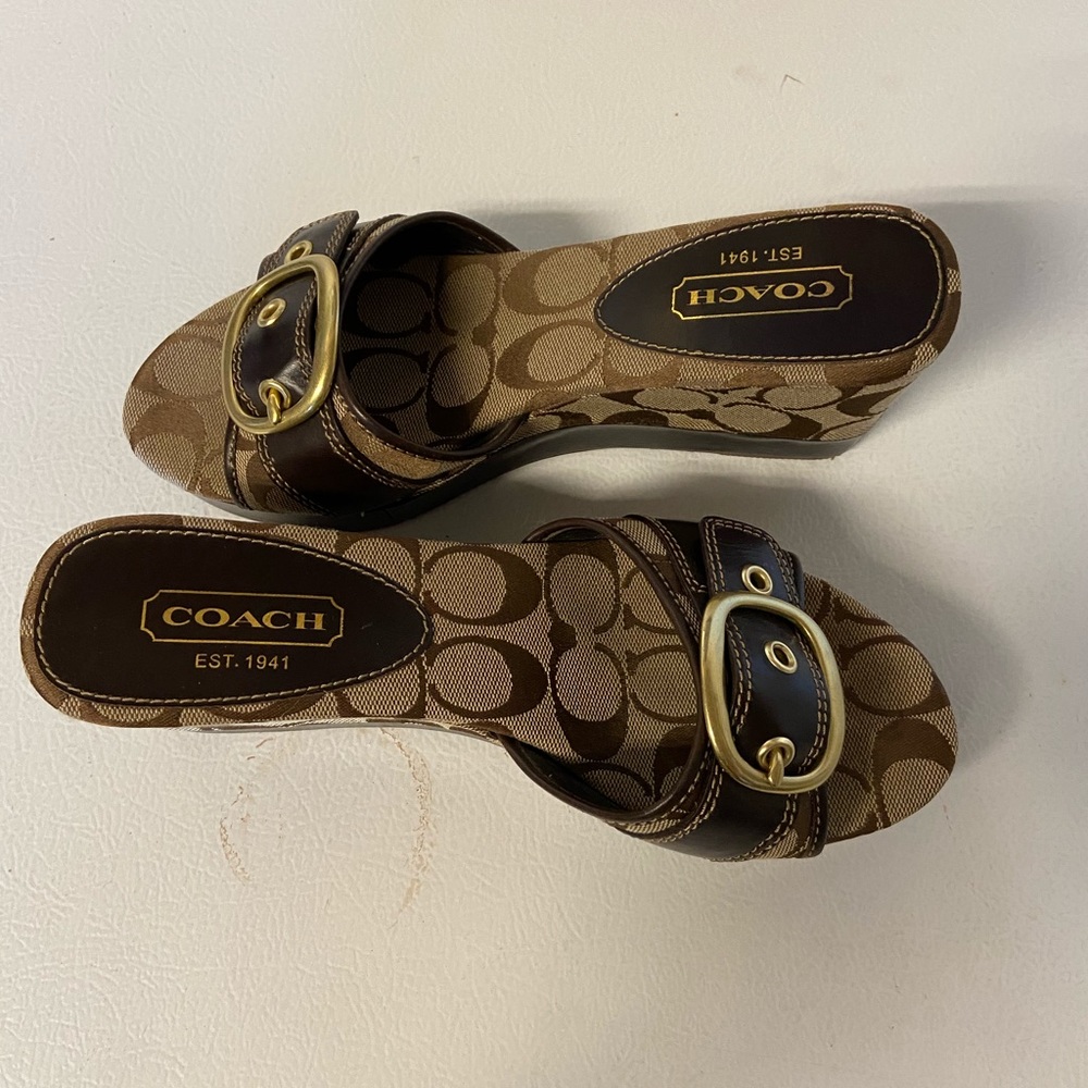 Coach sandals